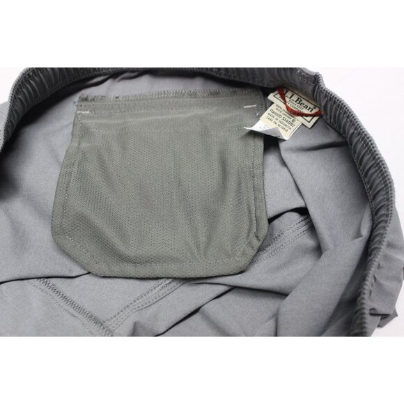 L.L. Bean men's gray elastic waist standard fit tapered leg multisport joggers L - Picture 10 of 14